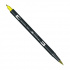 Маркер-кисть "Abt Dual Brush Pen" 055 желтый процесс